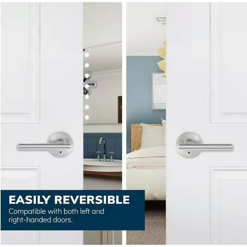 Contemporary Collection Cira Polished Chrome Hall/Closet Door Handle