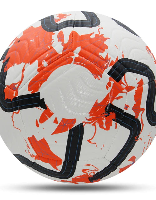 Load image into Gallery viewer, Soccer Balls Standard Size 5 Machine-Stitched Ball PU Material Sports League Outdoor Match Football Training Ball Futbol Voetbal
