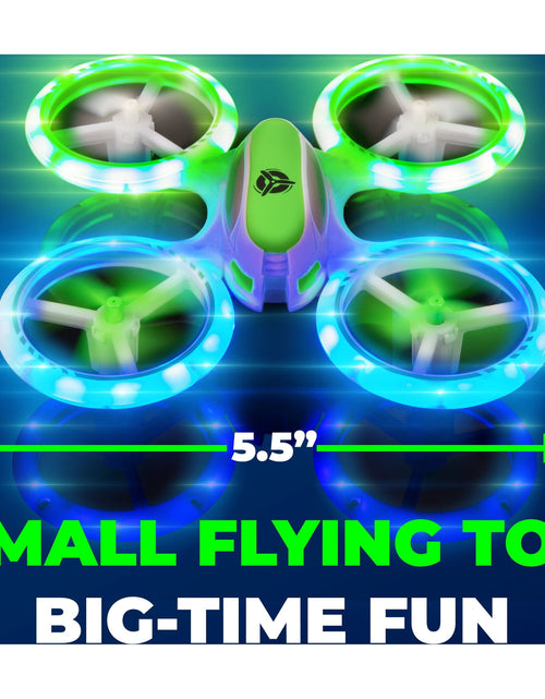 Load image into Gallery viewer, UFO 3000 2 Speeds LED 7-Inch Mini Drone
